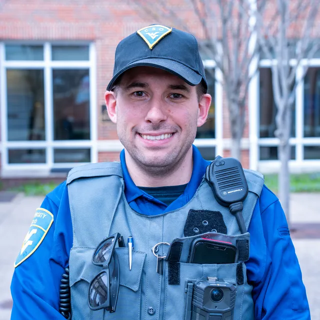 Campus Security Officer Steven Ciuni