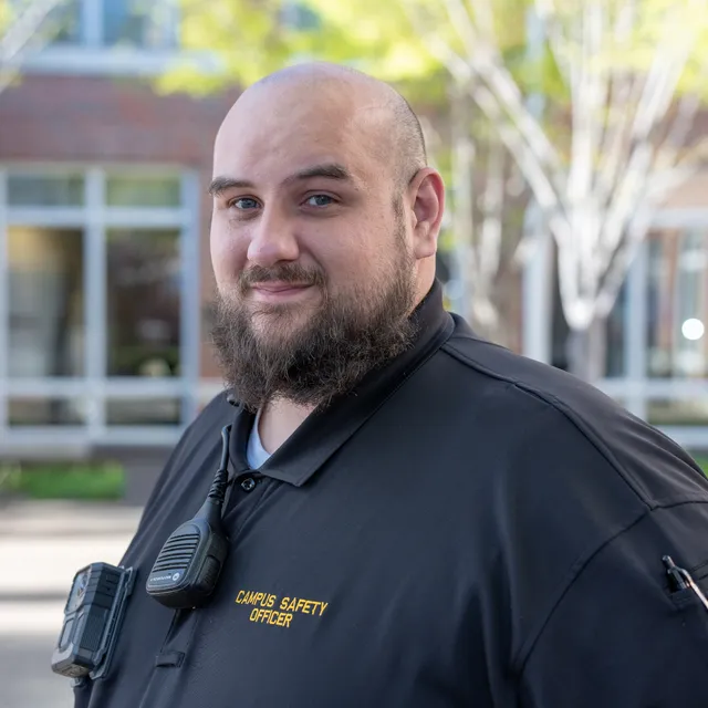 Campus Security Officer Tim Holmes