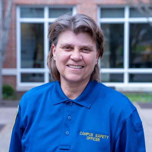 Campus Security Officer Louise Michael
